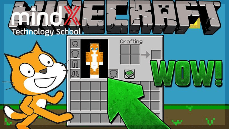 Cách làm game Minecraft trên Scratch