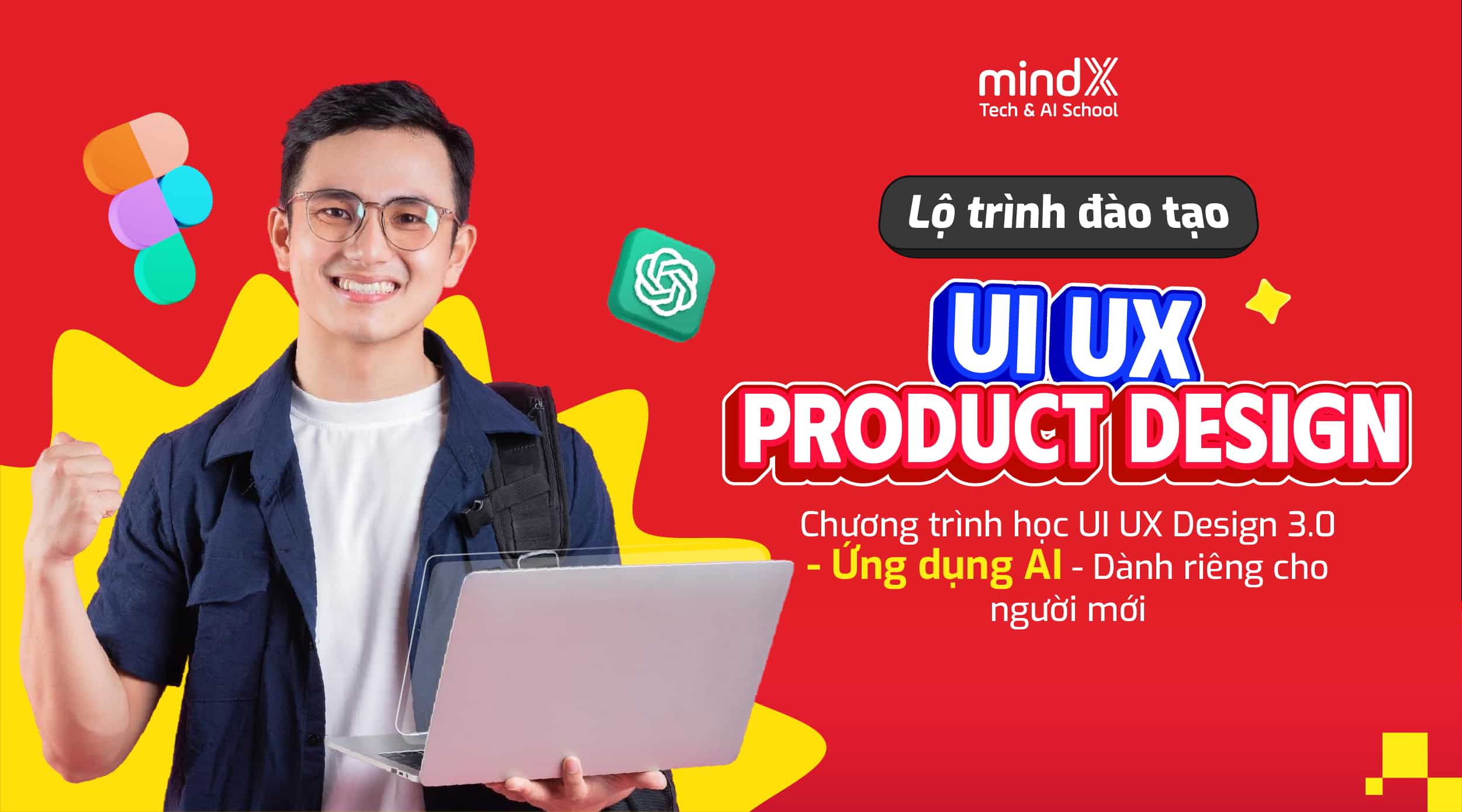 Khóa học Khóa học UI/UX Design từ cơ bản đến nâng cao - MindX School - MindX Technology School