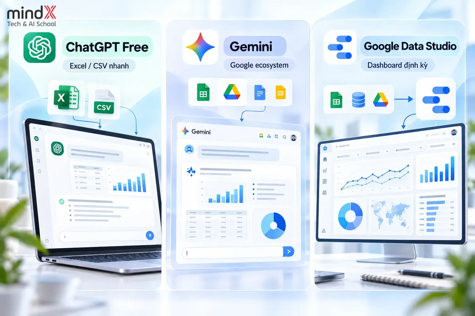 AI phân tích dữ liệu miễn phí
