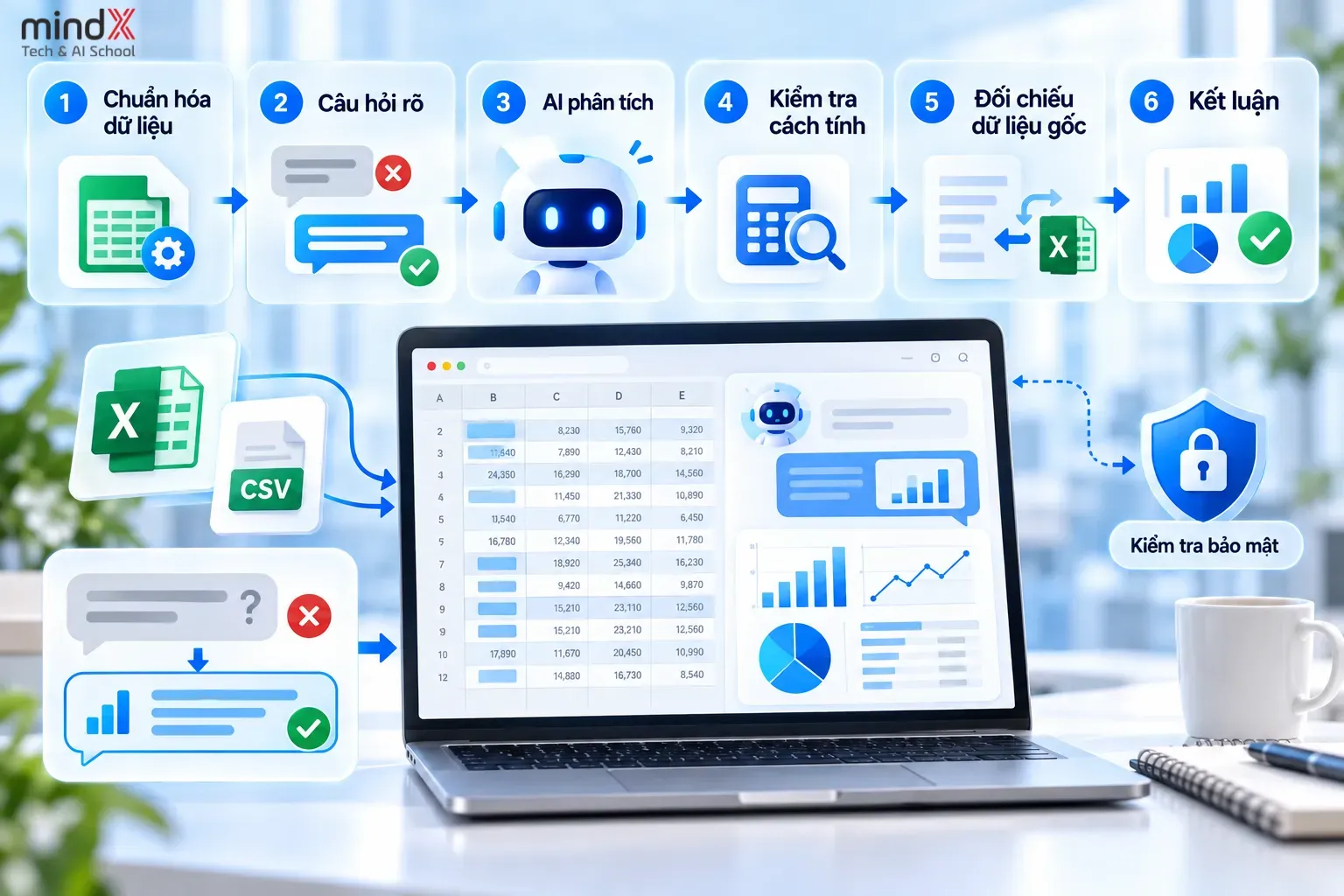 AI phân tích dữ liệu miễn phí