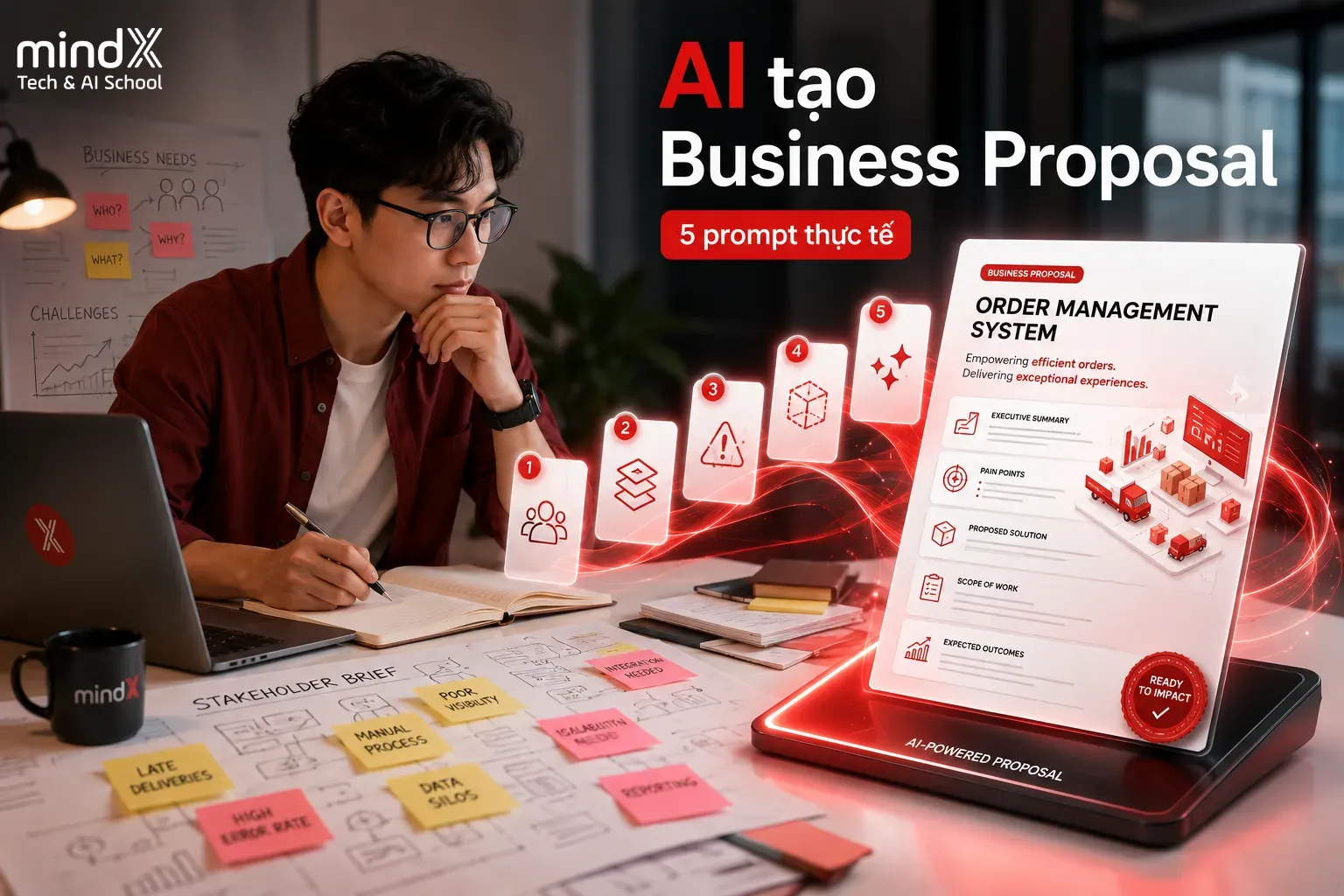 Hướng dẫn dùng AI tạo Business Proposal với 5 prompt thực tế