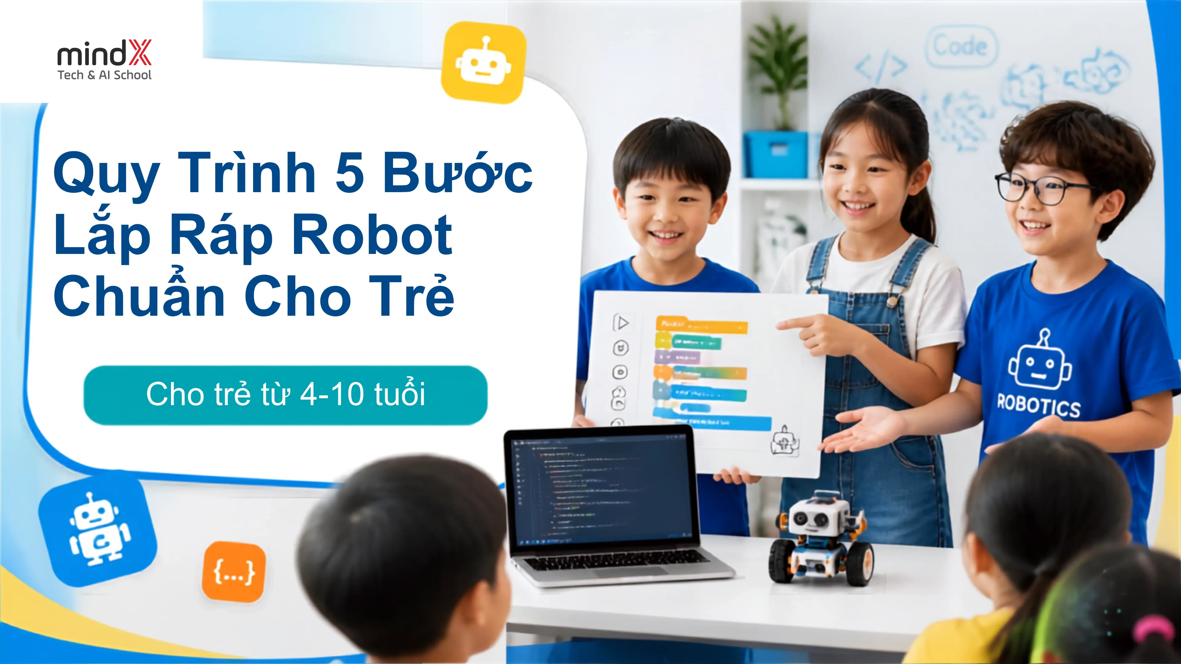 cách lắp ráp robot