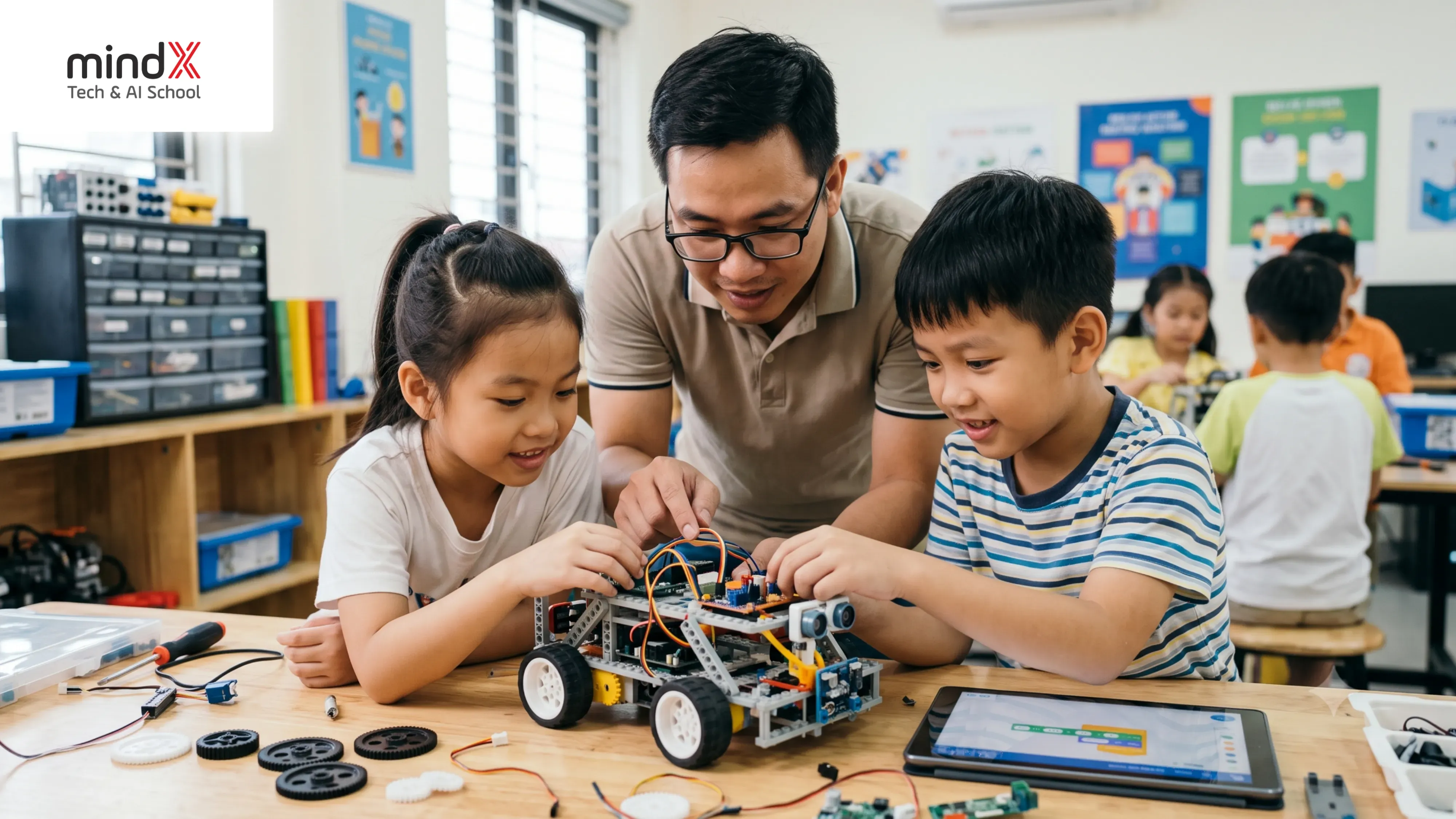 Chi phí học lắp ráp Robotics cho trẻ em mới nhất