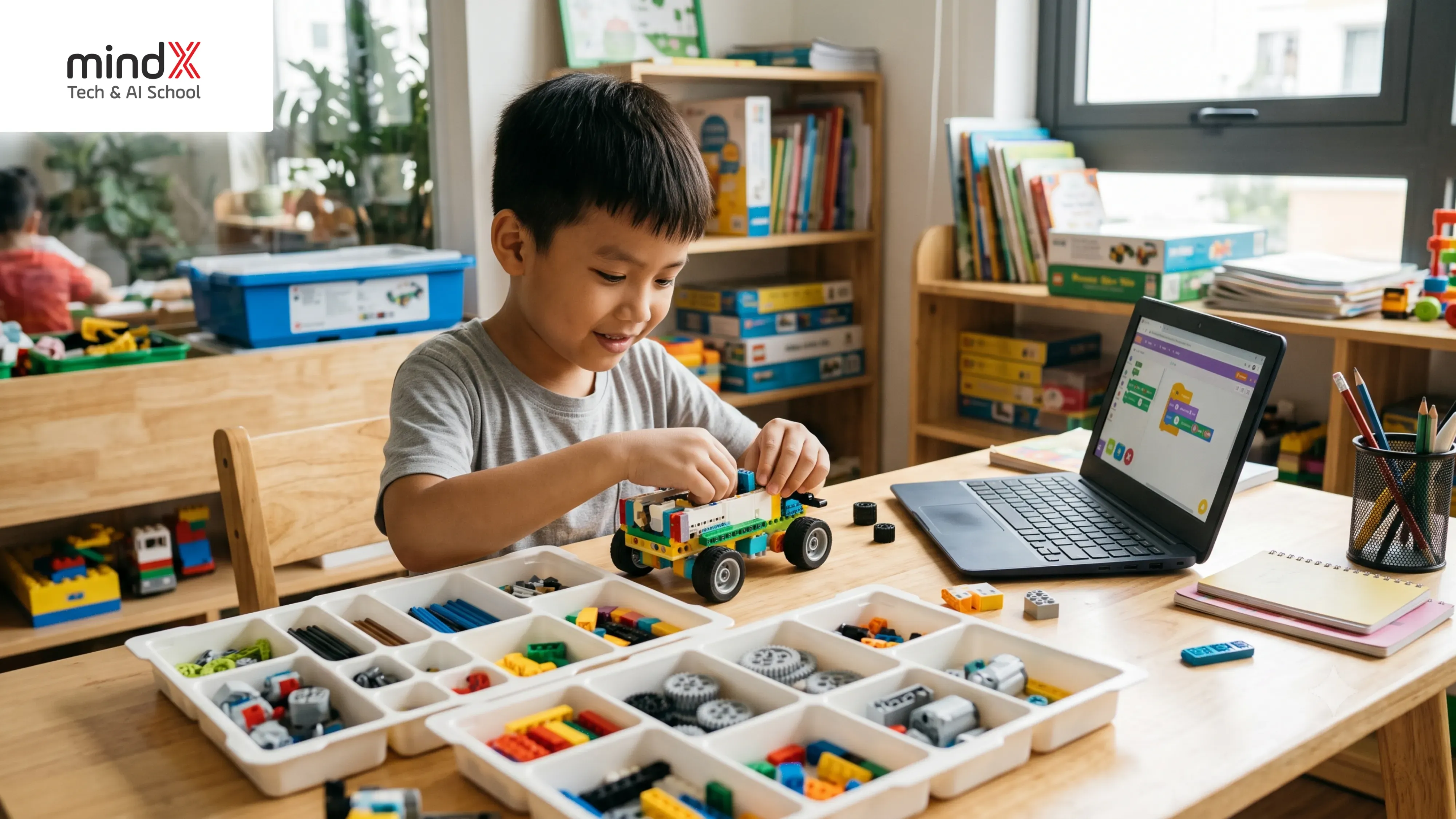chi phí học lắp ráp robotics