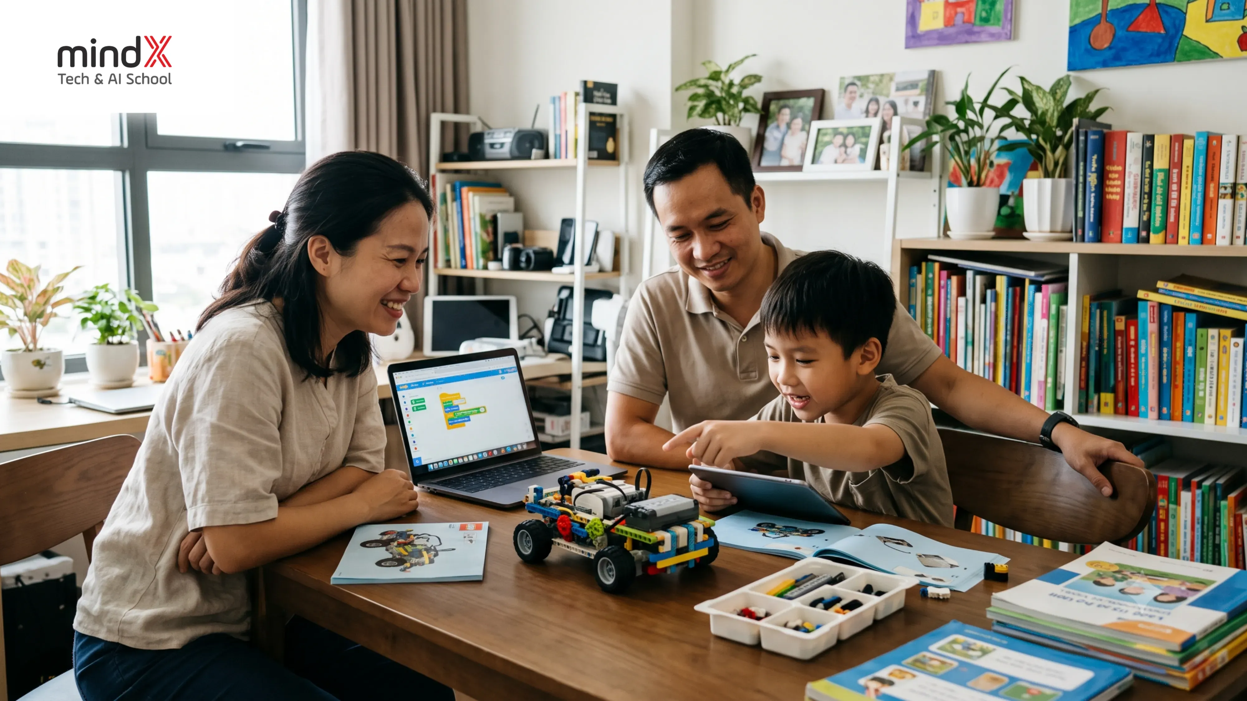 chi phí học lắp ráp robotics