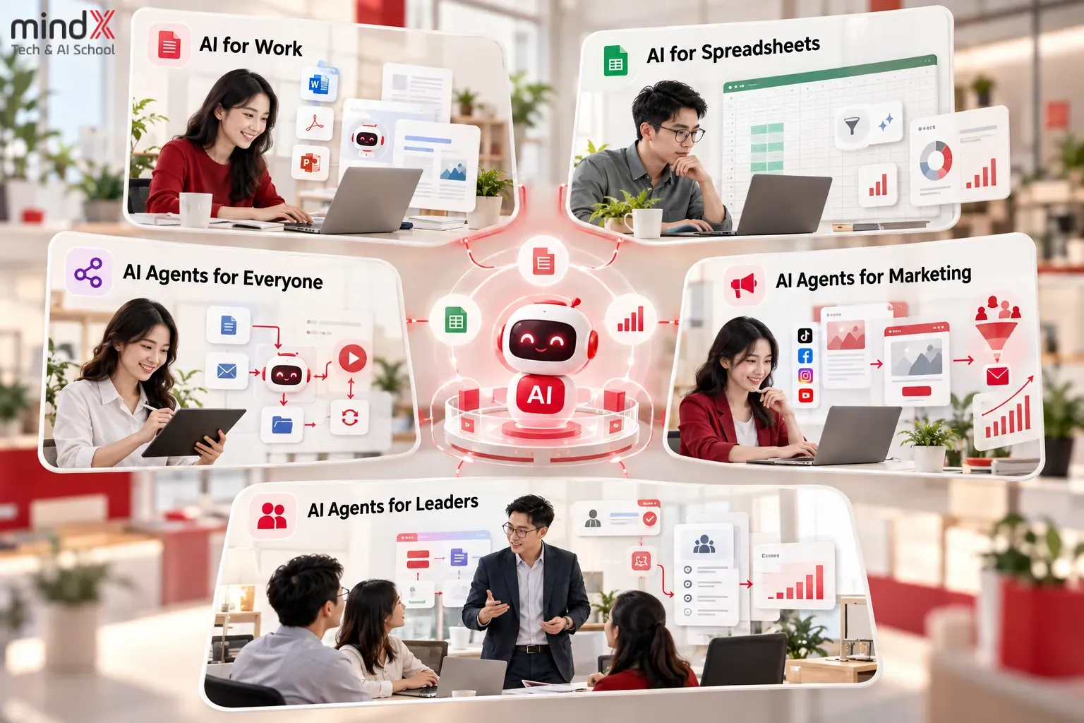 danh sách các khóa học AI thực chiến