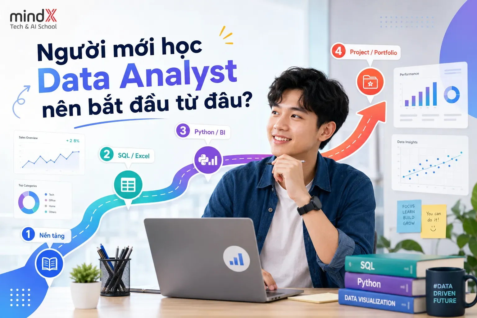 Học Data Analyst cho người mới bắt đầu