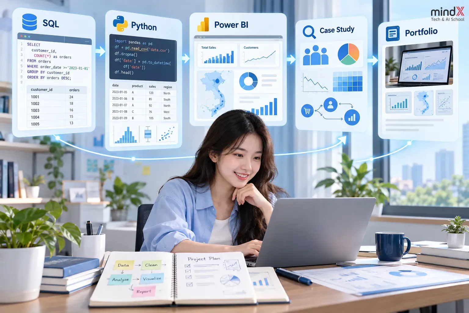 Học Data Analyst ở đâu