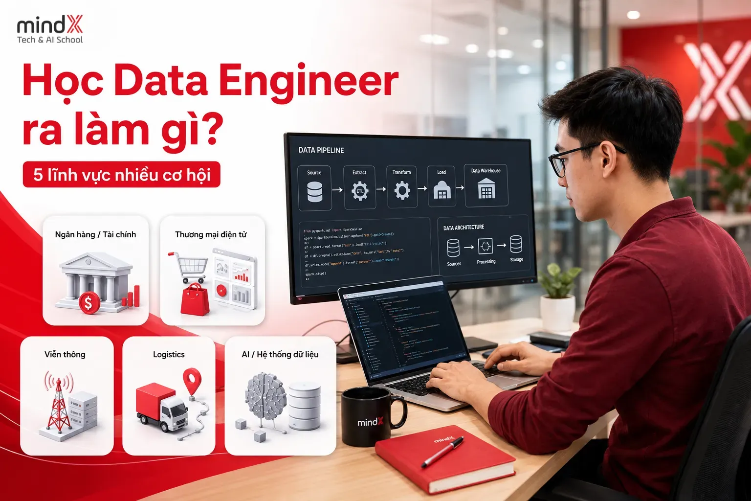 Học Data Engineer ra làm gì và có thể làm việc ở đâu?