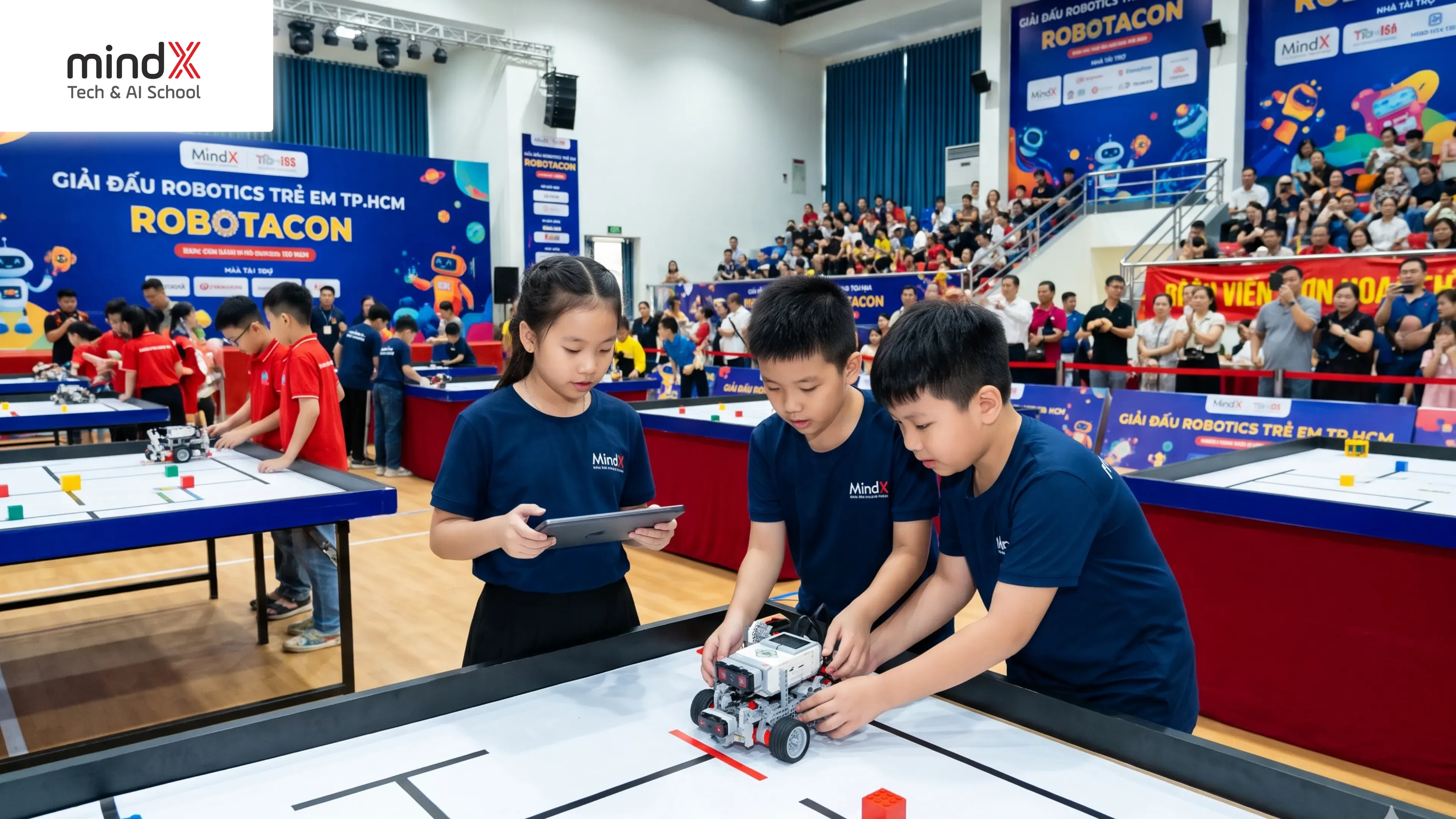 Học lắp ráp robotics TP HCM ở đâu tốt