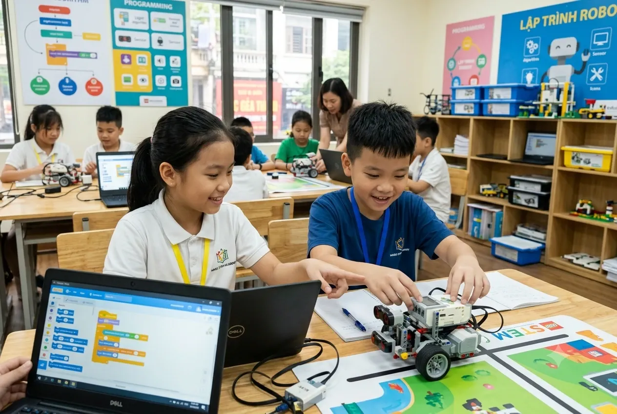 học lập trình robot