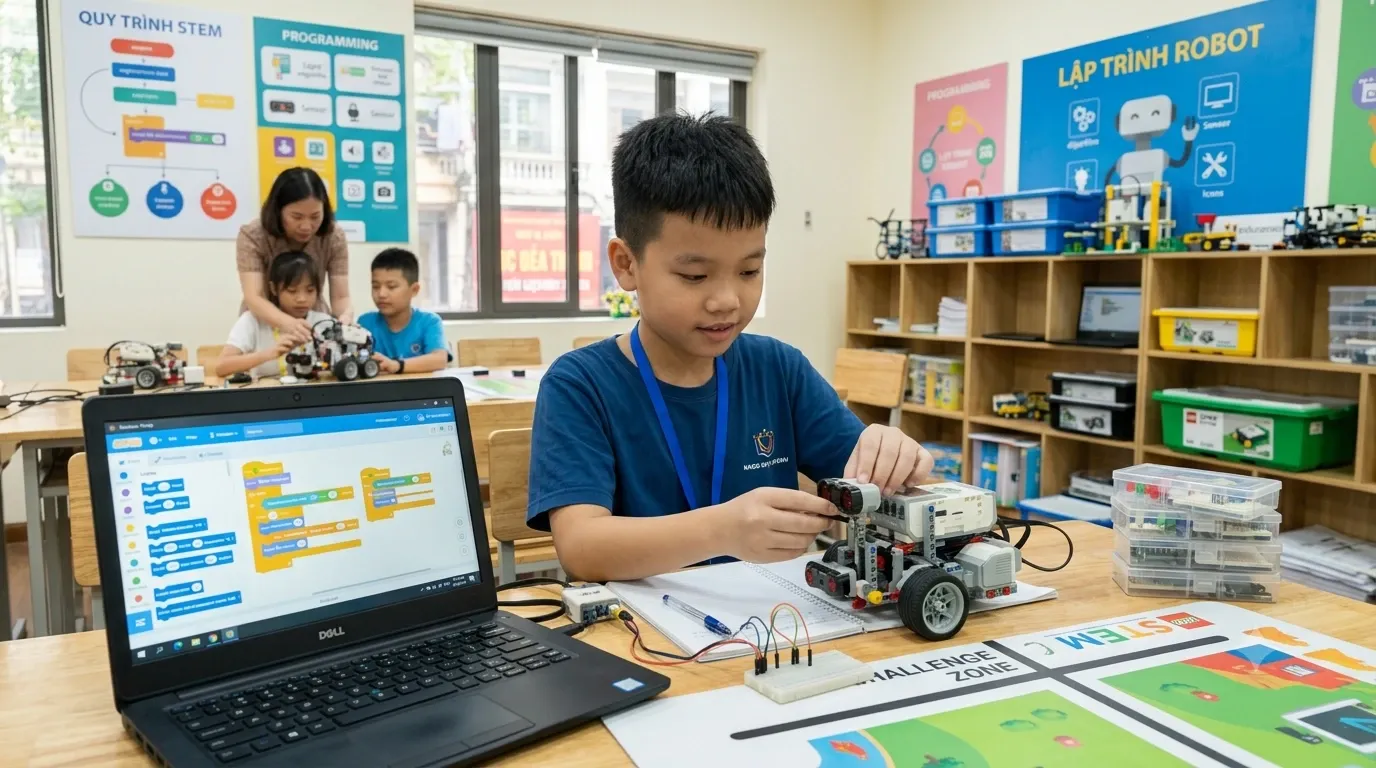 học lập trình robot
