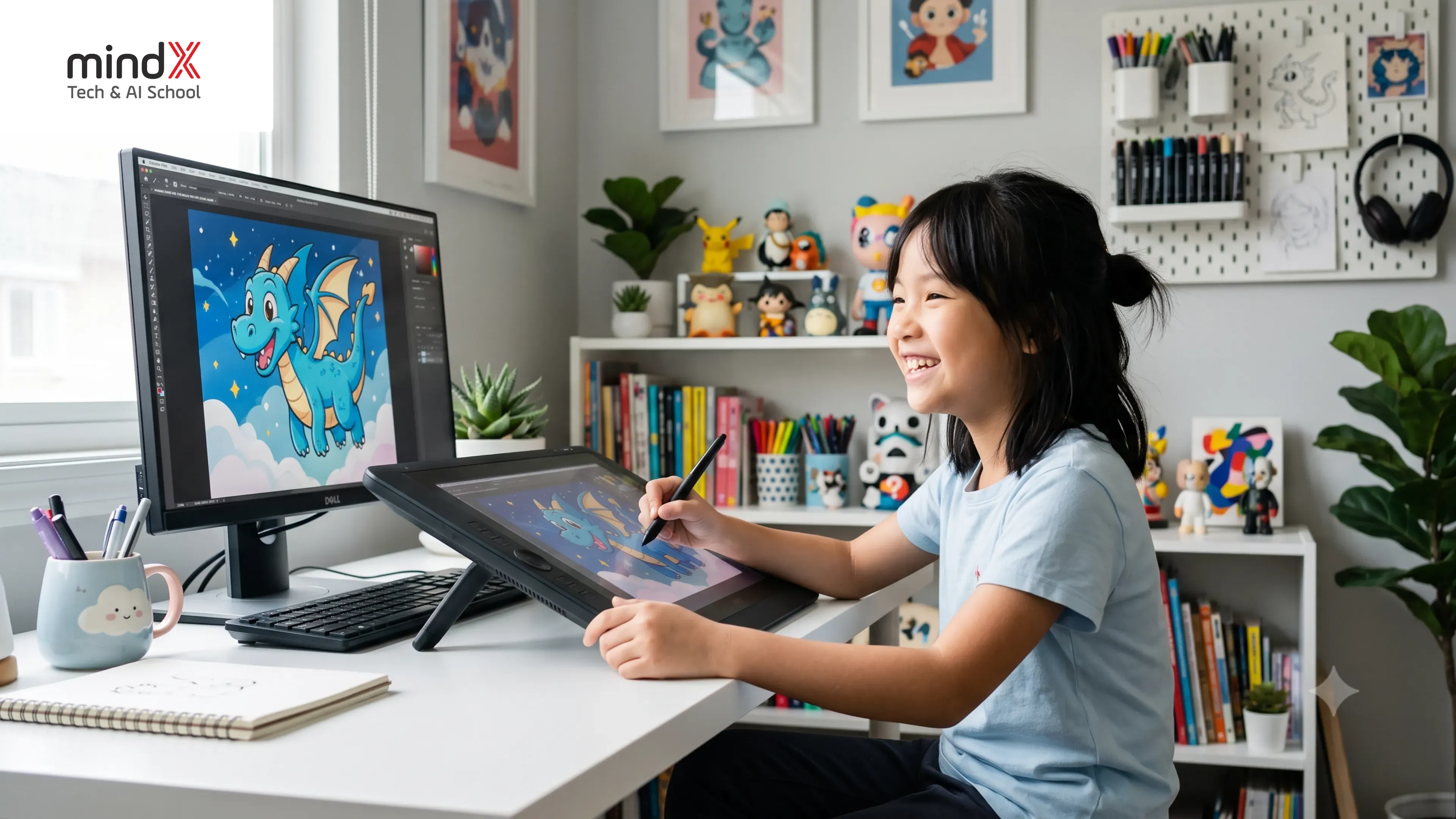Học mỹ thuật số cho trẻ em ở đâu tốt