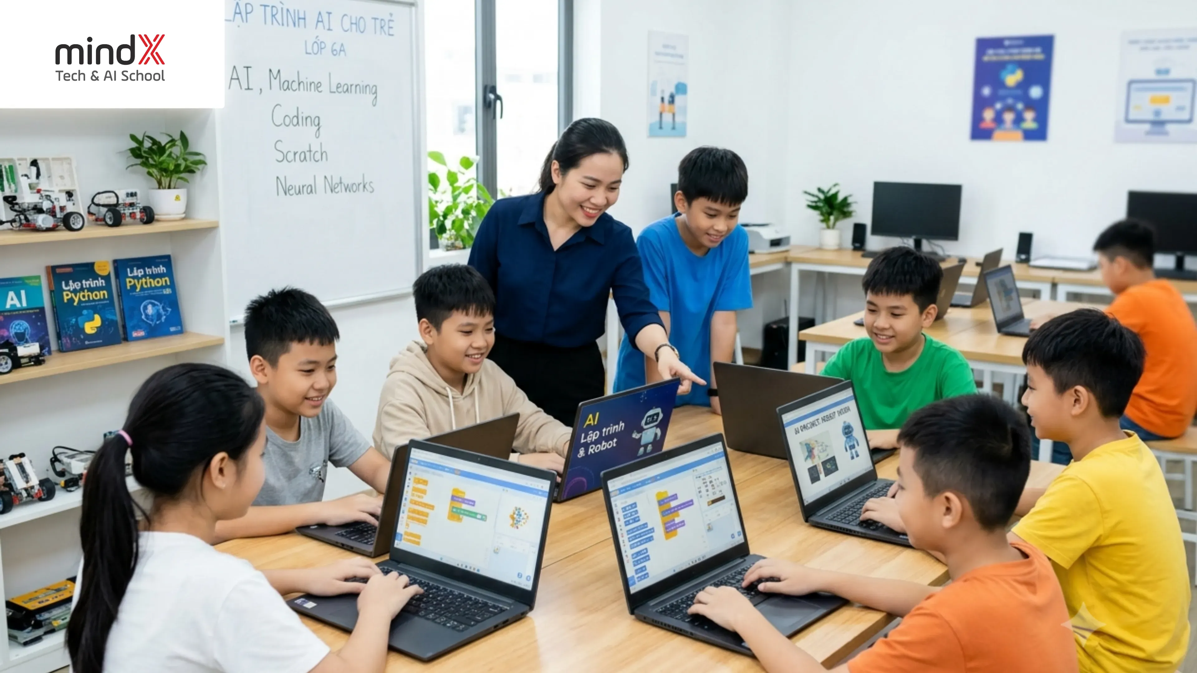học phí lớp ai cho trẻ em