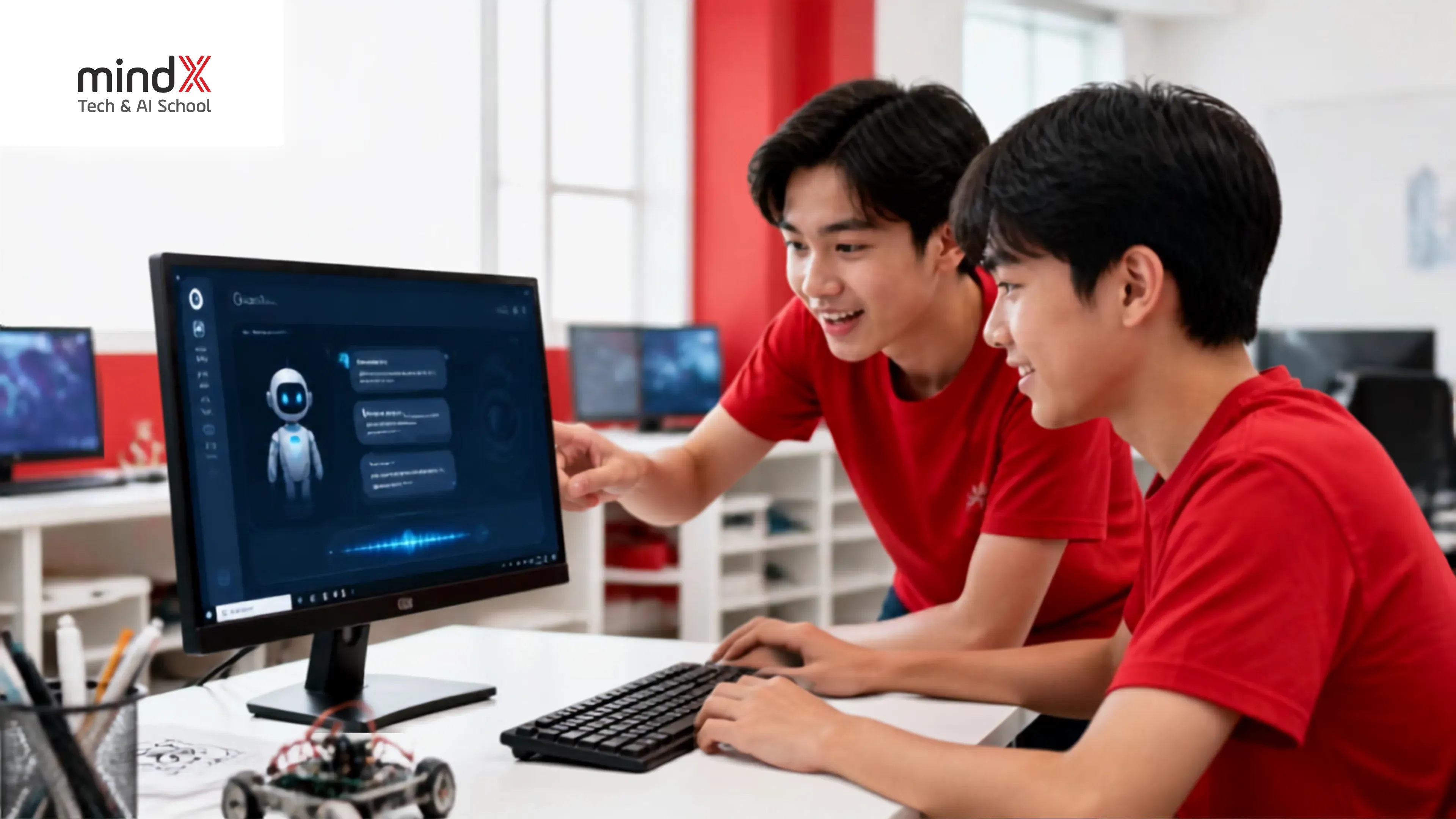Khóa học AI cho học sinh: lộ trình đào tạo tư duy & kỹ năng tương lai