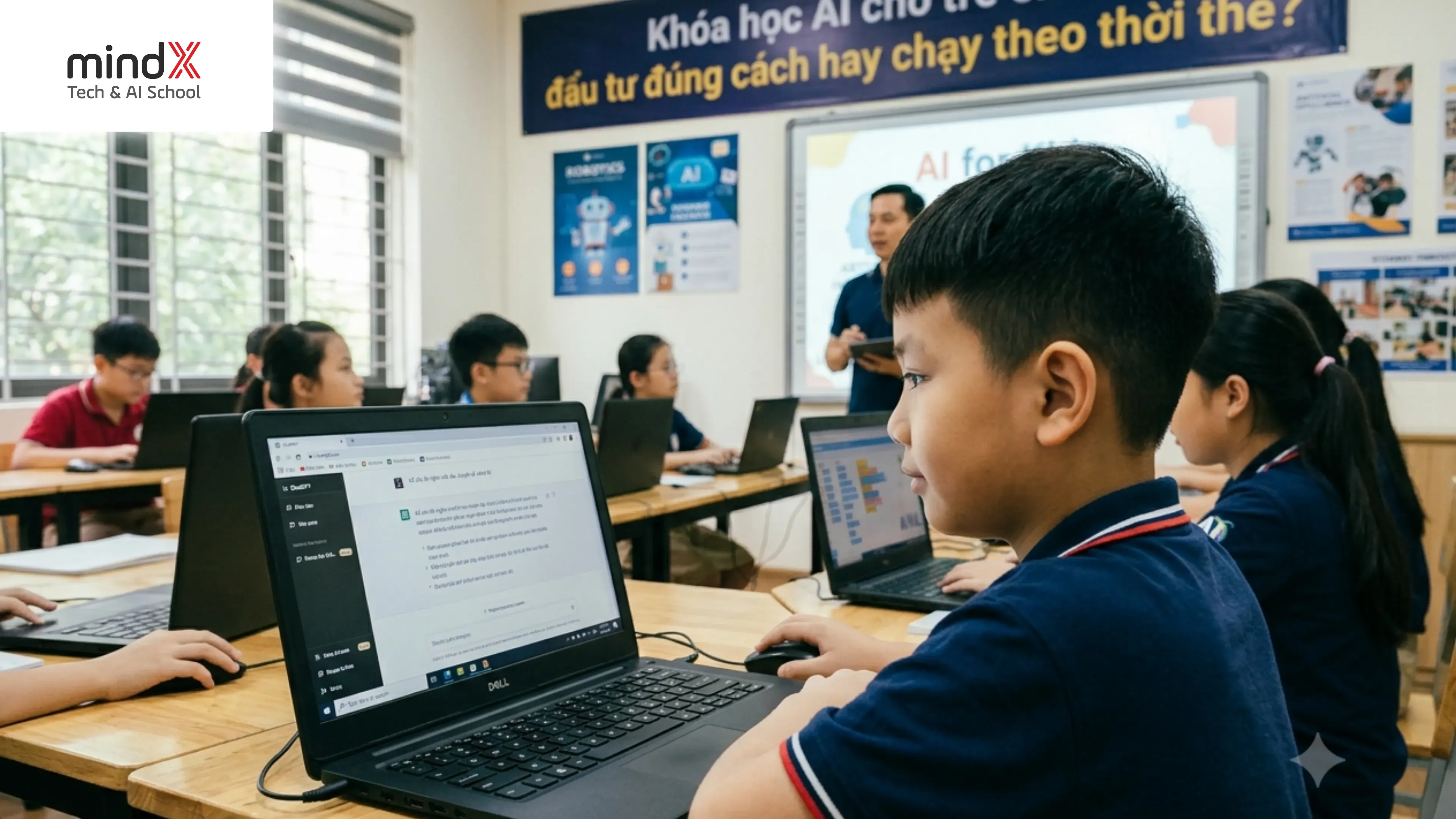 Khóa học AI cho trẻ em