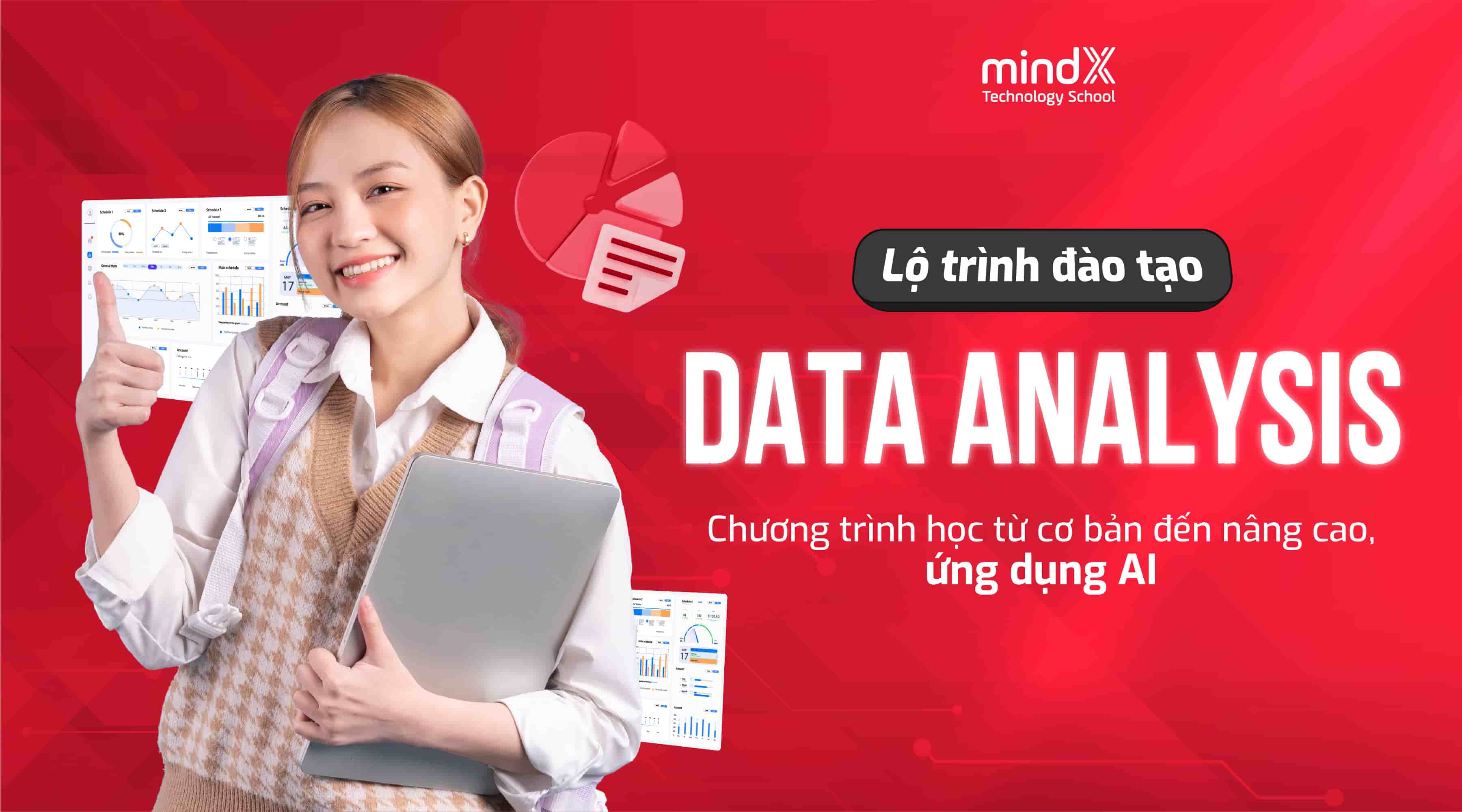 Khóa học Khóa học Data Analyst: Phân tích dữ liệu cho người mới bắt đầu - MindX Technology School