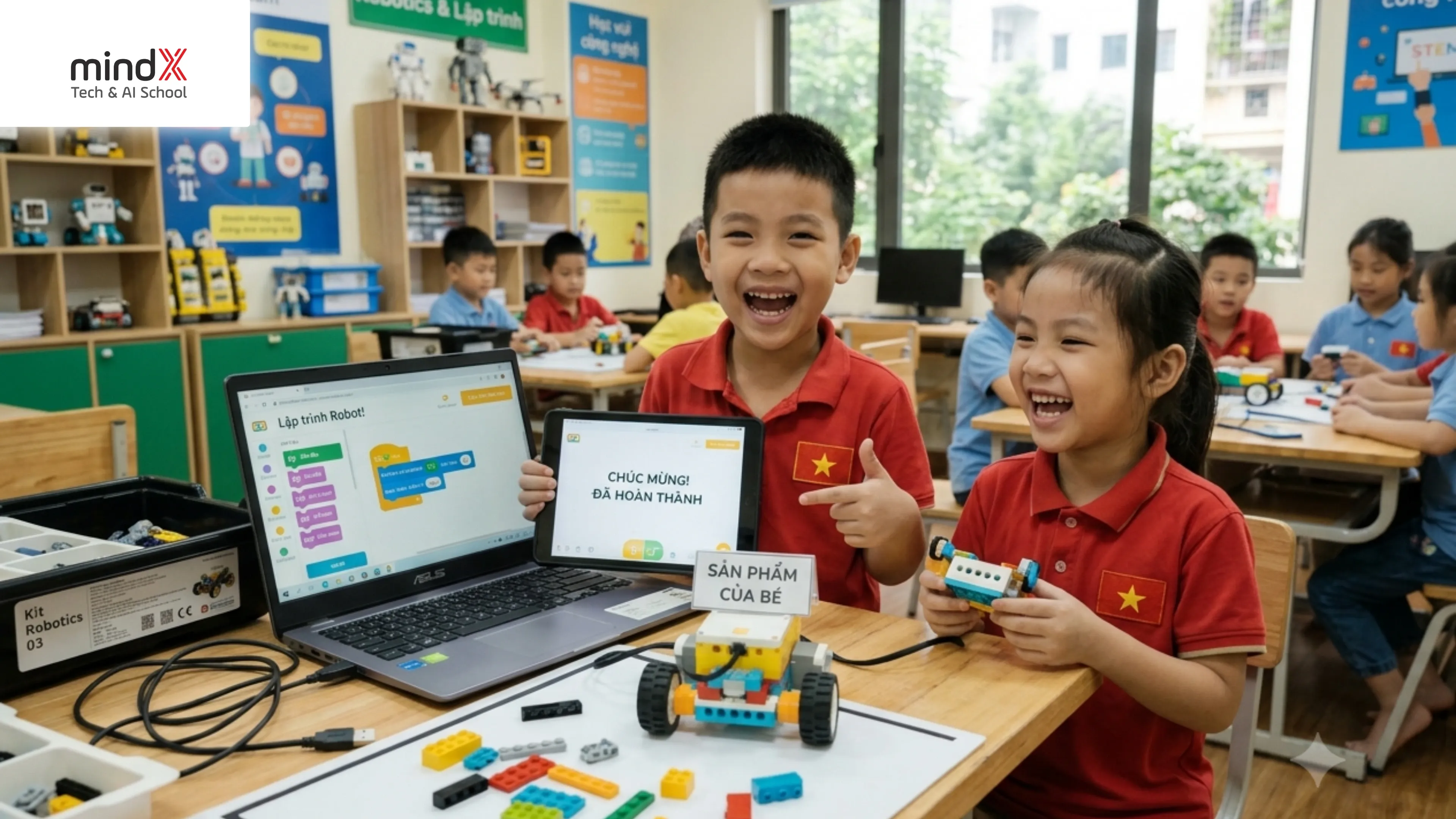 khóa học robotics offline và online