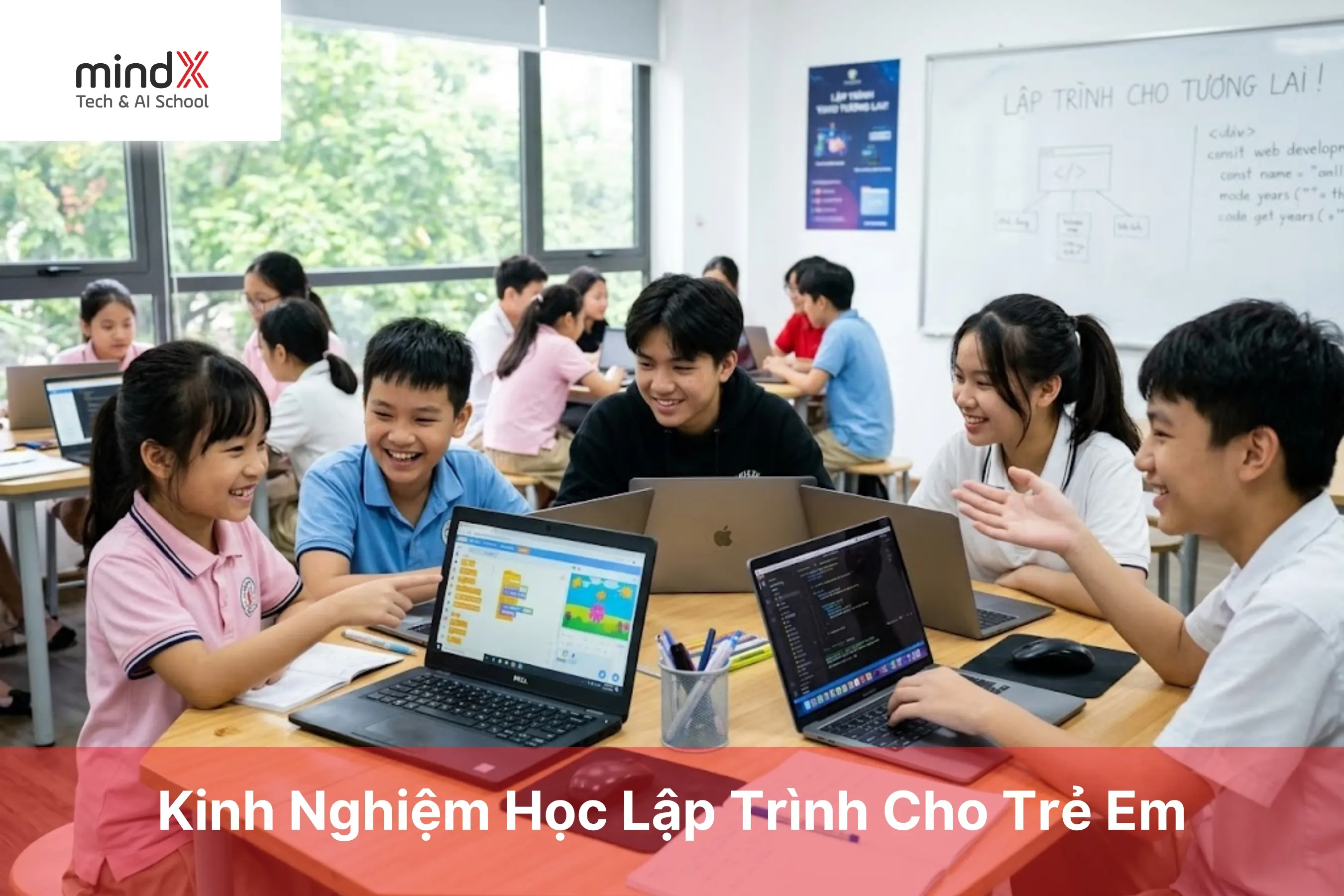 Kinh nghiệm học lập trình cho trẻ em