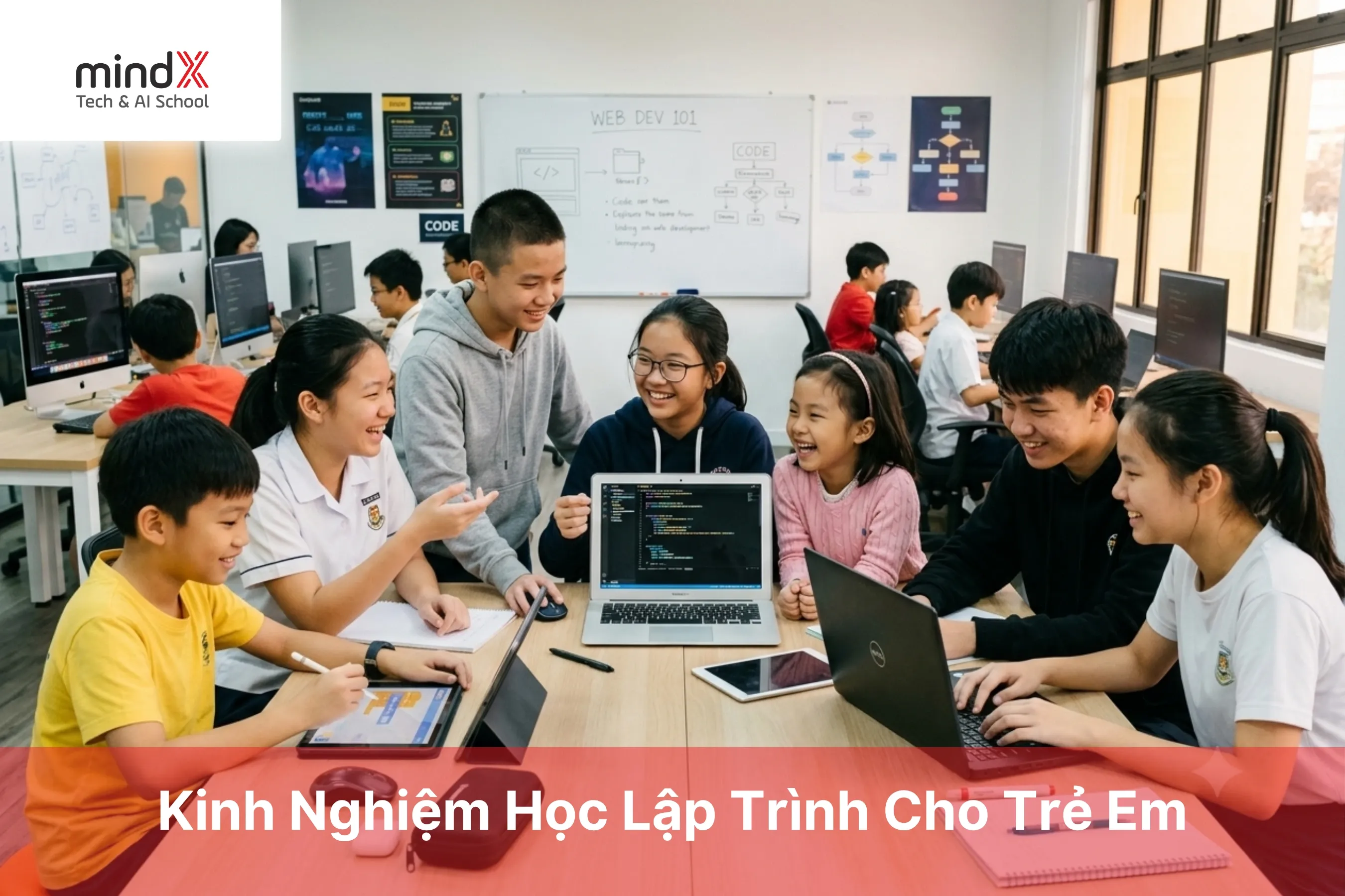 Kinh nghiệm học lập trình cho trẻ em
