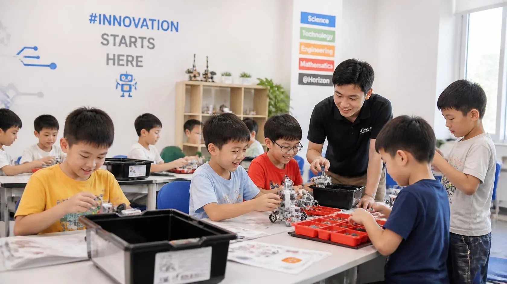 3 lợi thế đặc quyền của lớp học Robotics tại Hà Nội có thể ba mẹ chưa biết