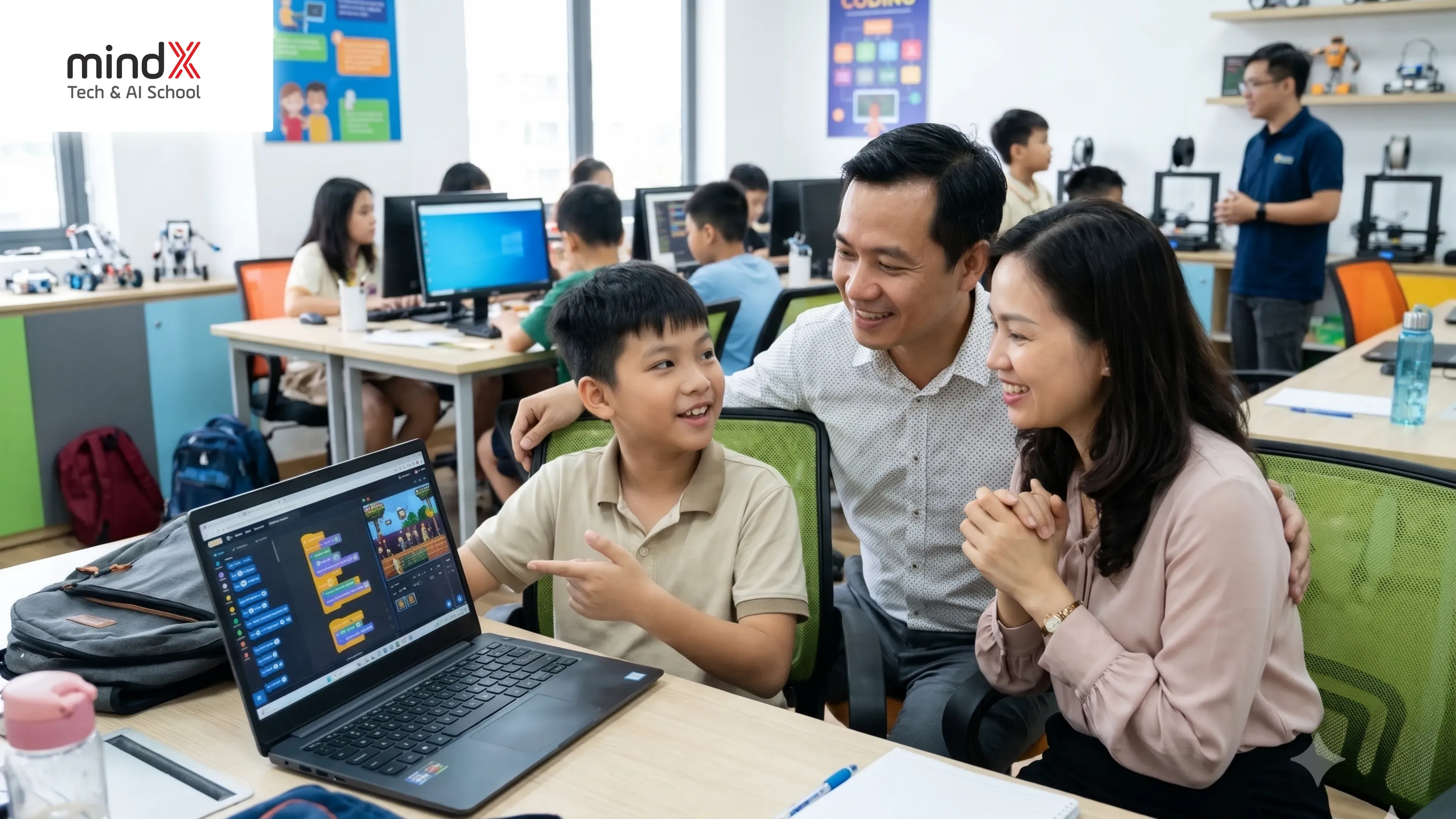 Tất tần tật thông tin về lớp học thử lập trình và AI cho trẻ em