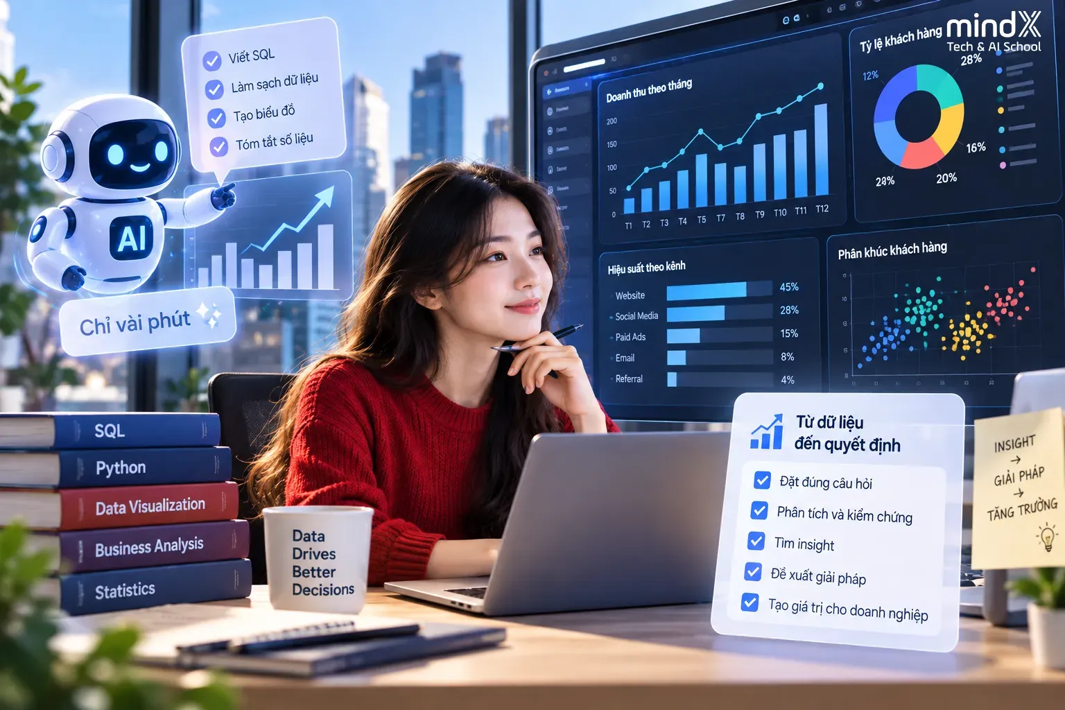 Ngành Data Analyst ở Việt Nam đang thay đổi ra sao trong thời AI?