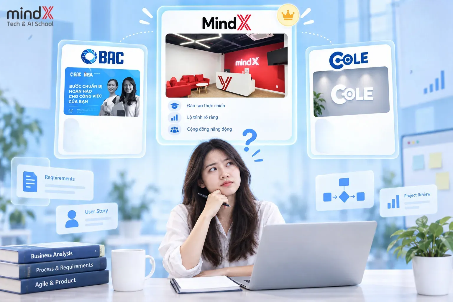 tìm lớp học Business Analyst online
