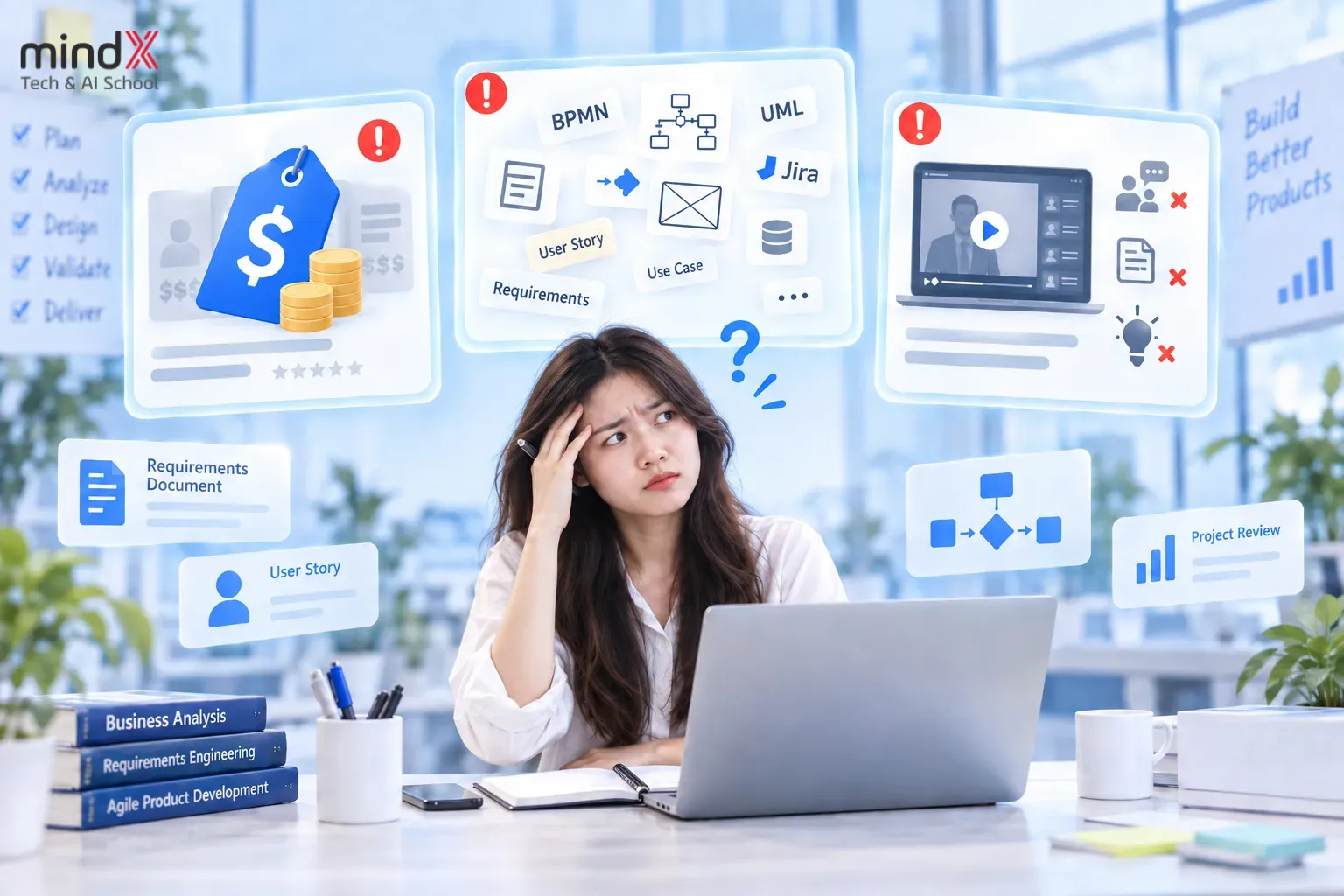 tìm lớp học Business Analyst online