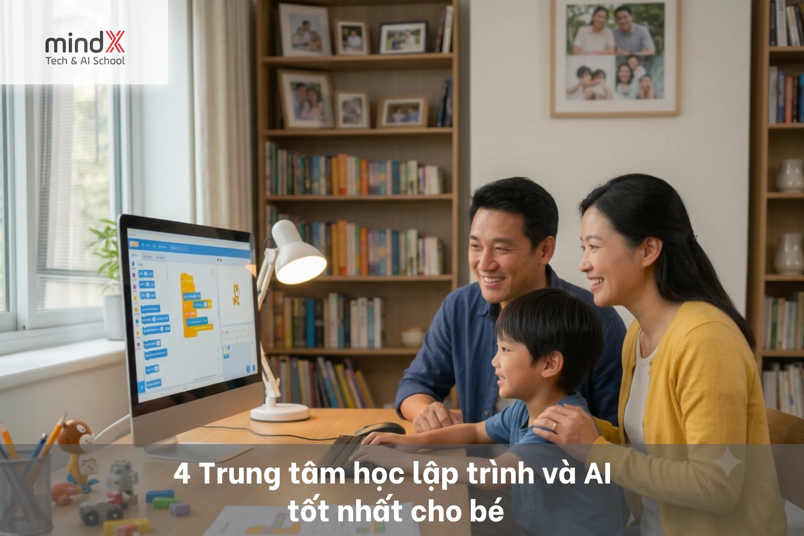 4 Trung tâm học lập trình và AI tốt nhất cho bé ba mẹ cần biết
