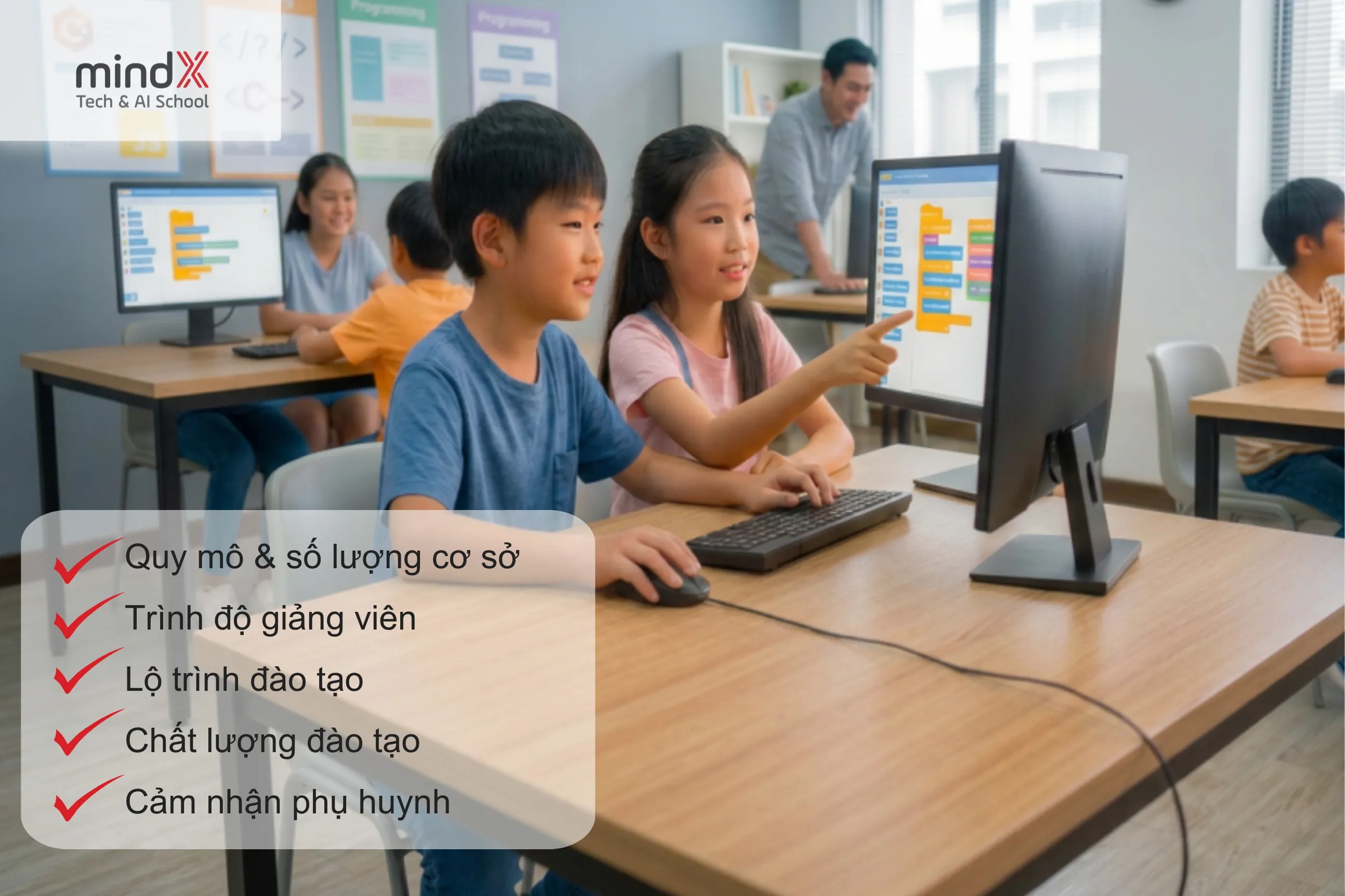 Trung tâm học lập trình và AI tốt nhất cho bé