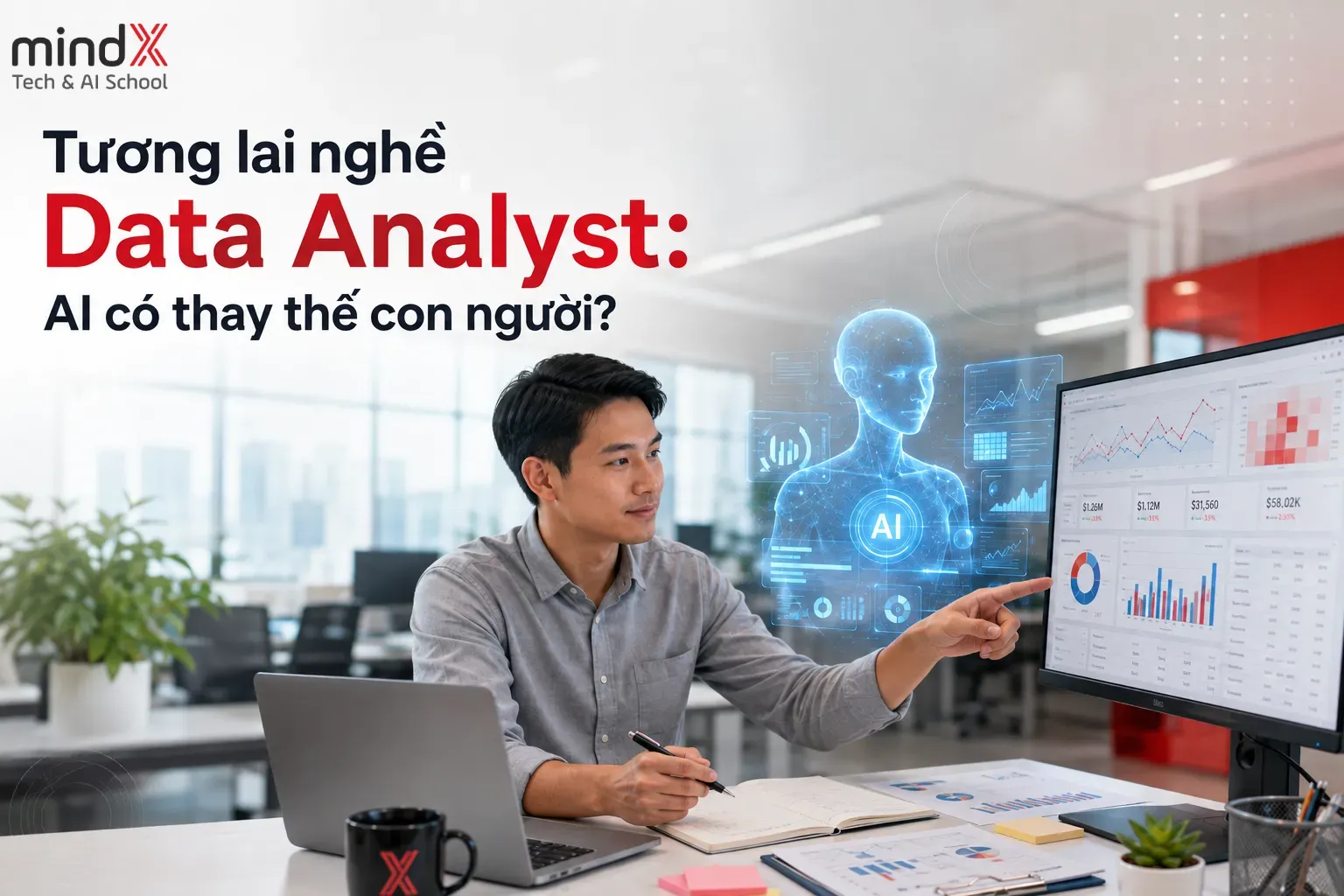 Tương lai nghề Data Analyst: AI có thay thế con người?